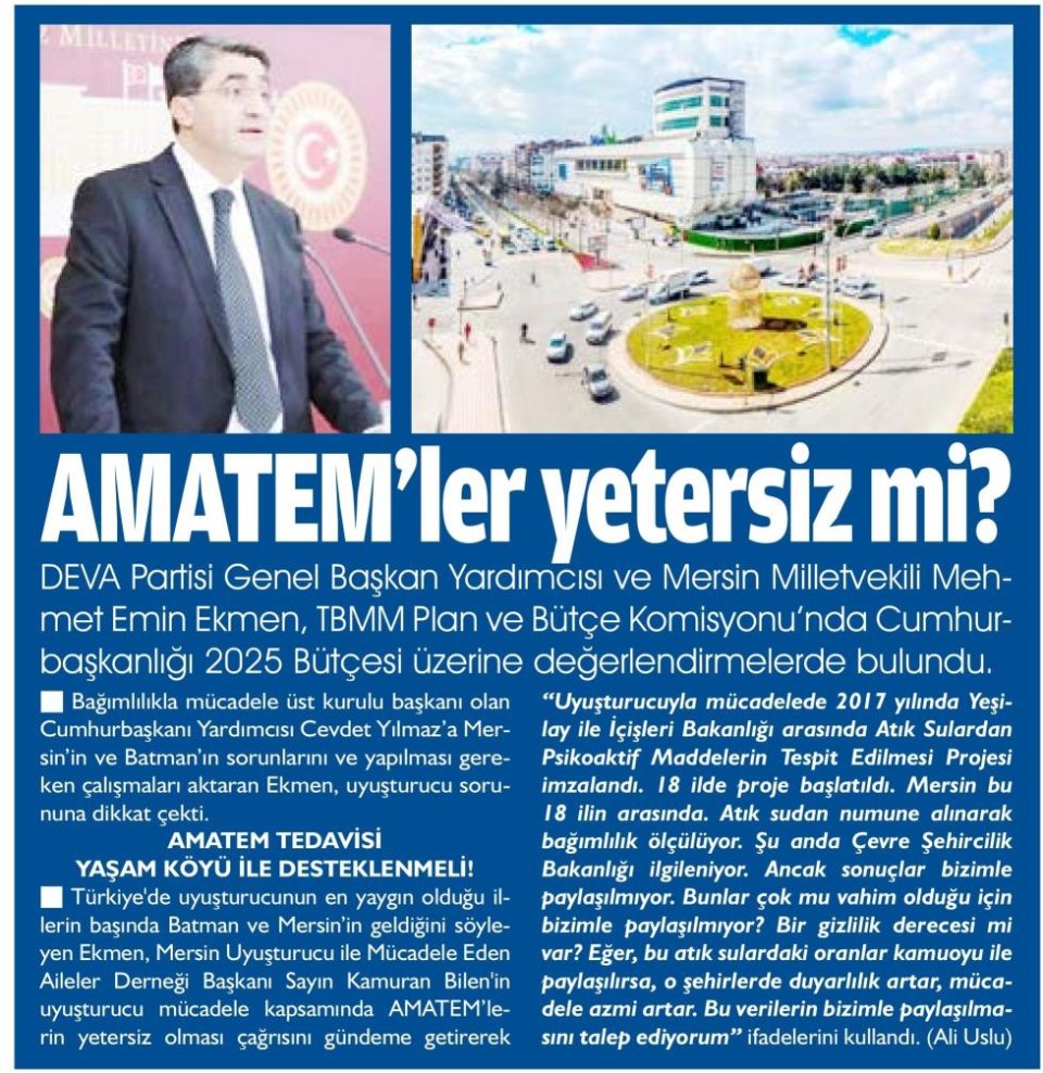 AMATEMLER YETERSİZ Mİ