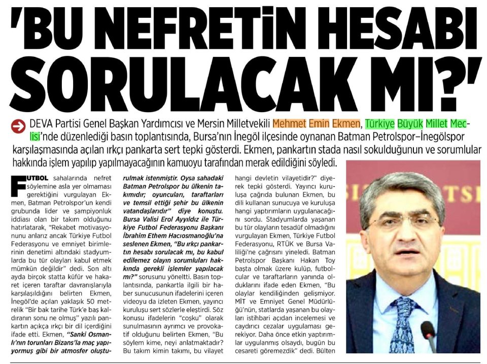 BU NEFRETİN HESABI SORULACAK MI?