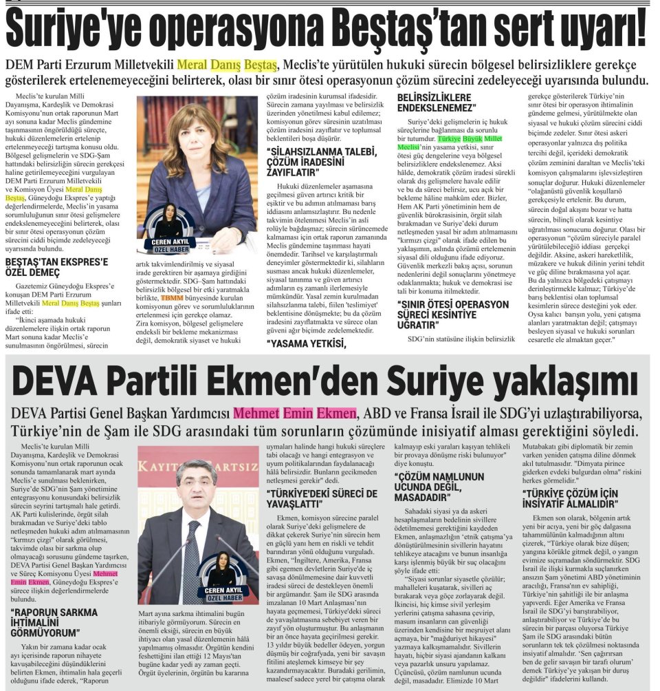 ÇÖZÜM SÜRECİ ZARAR GÖRÜR