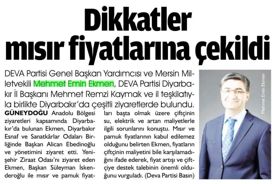 DİKKATLER MISIR FİYATLARINA ÇEKİLDİ