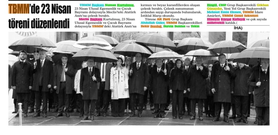 TBMM'DE 23 NİSAN TÖRENİ DÜZENLENDİ