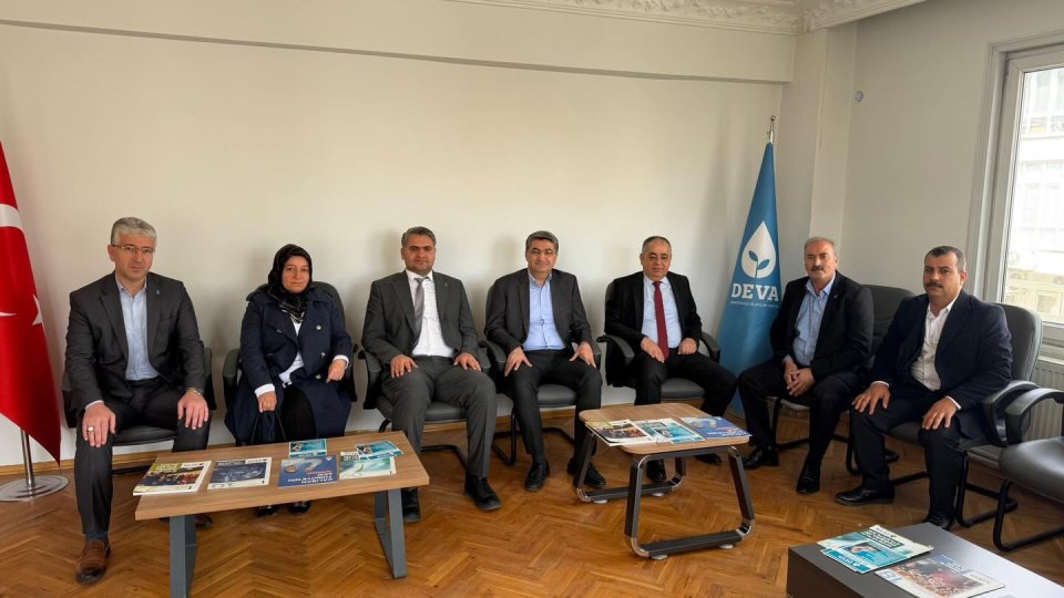 DEVA Partisi Gaziantep İl Başkanlığı teşkilatını ziyaret ettik