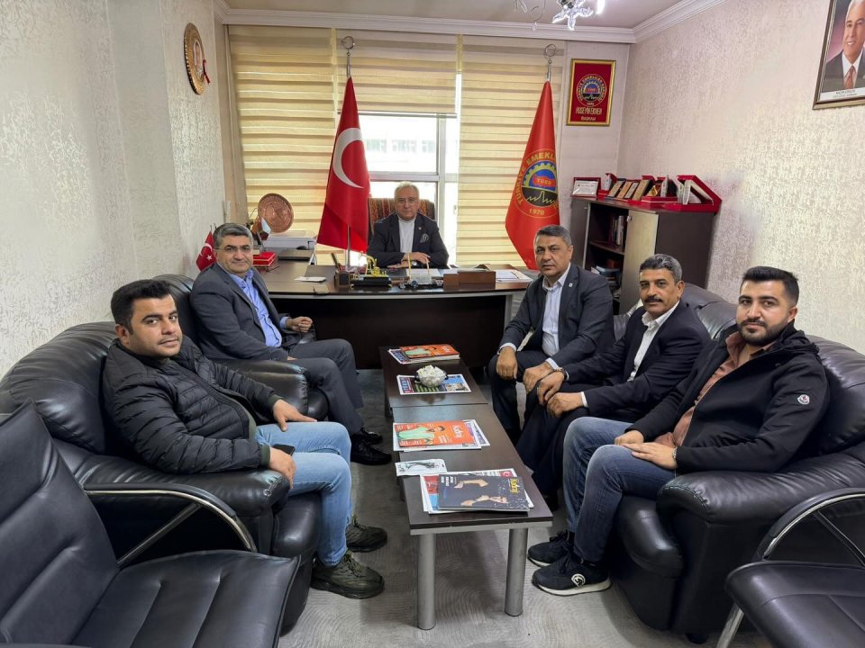 Türkiye Emekliler Derneği Batman Şube Başkanı Sayın Hüseyin Ekmen’i ziyaret ettik